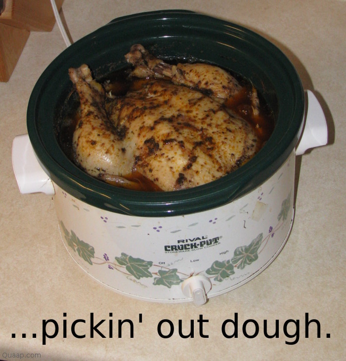 Chicken in the crockpot