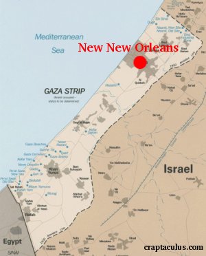 Gaza Strip: New New Orleans suggested site