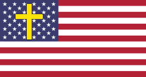 USA Christian Nation Flag